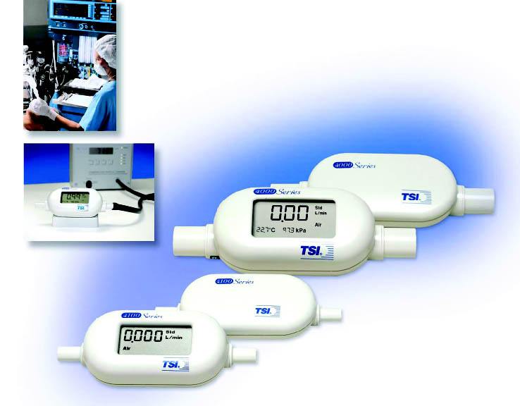 实验室和通用质量流量计TSI4020/4120系列