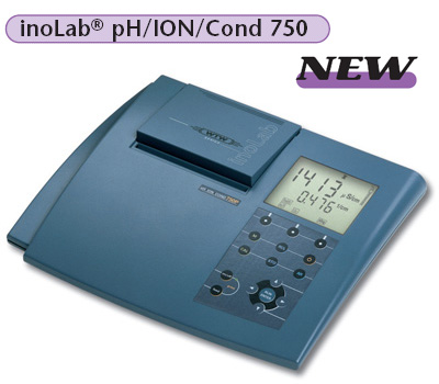最新科技型离子浓度计inoLab pH/ION/Cond 750