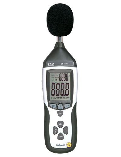 湿度/照度/噪音/风速/温度多功能检测仪DT-8899